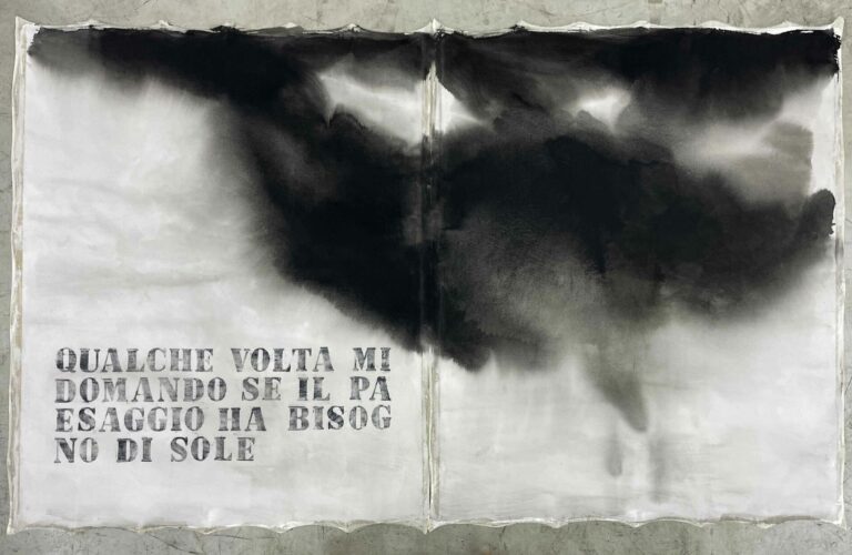 2022 Paesaggio bianco e nero-arcrilico su tela 140cm x 230cm_ Archivio ZooZone ArtForum copia